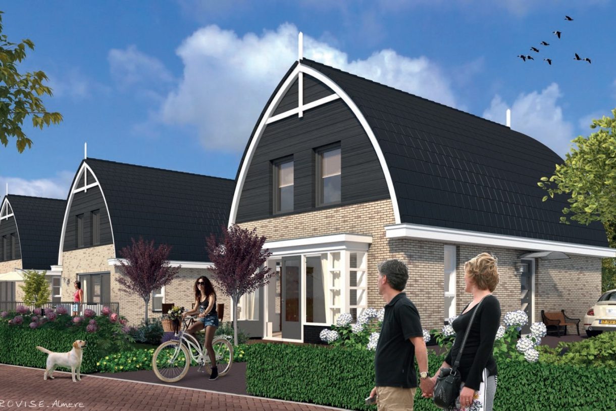 Te Koop: Foto Woonhuis aan de Bouwnummer 1 in Rijnsaterwoude