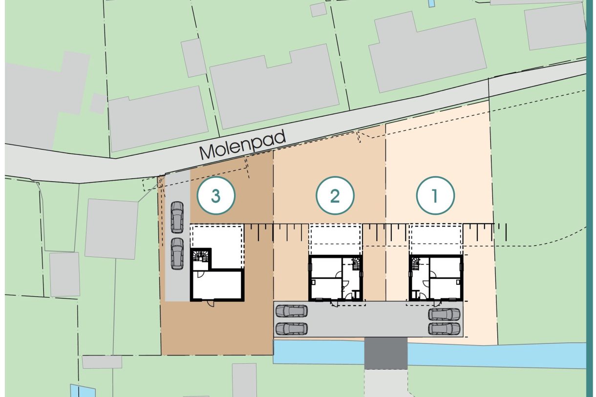 Te Koop: Foto Woonhuis aan de Bouwnummer 1 in Rijnsaterwoude