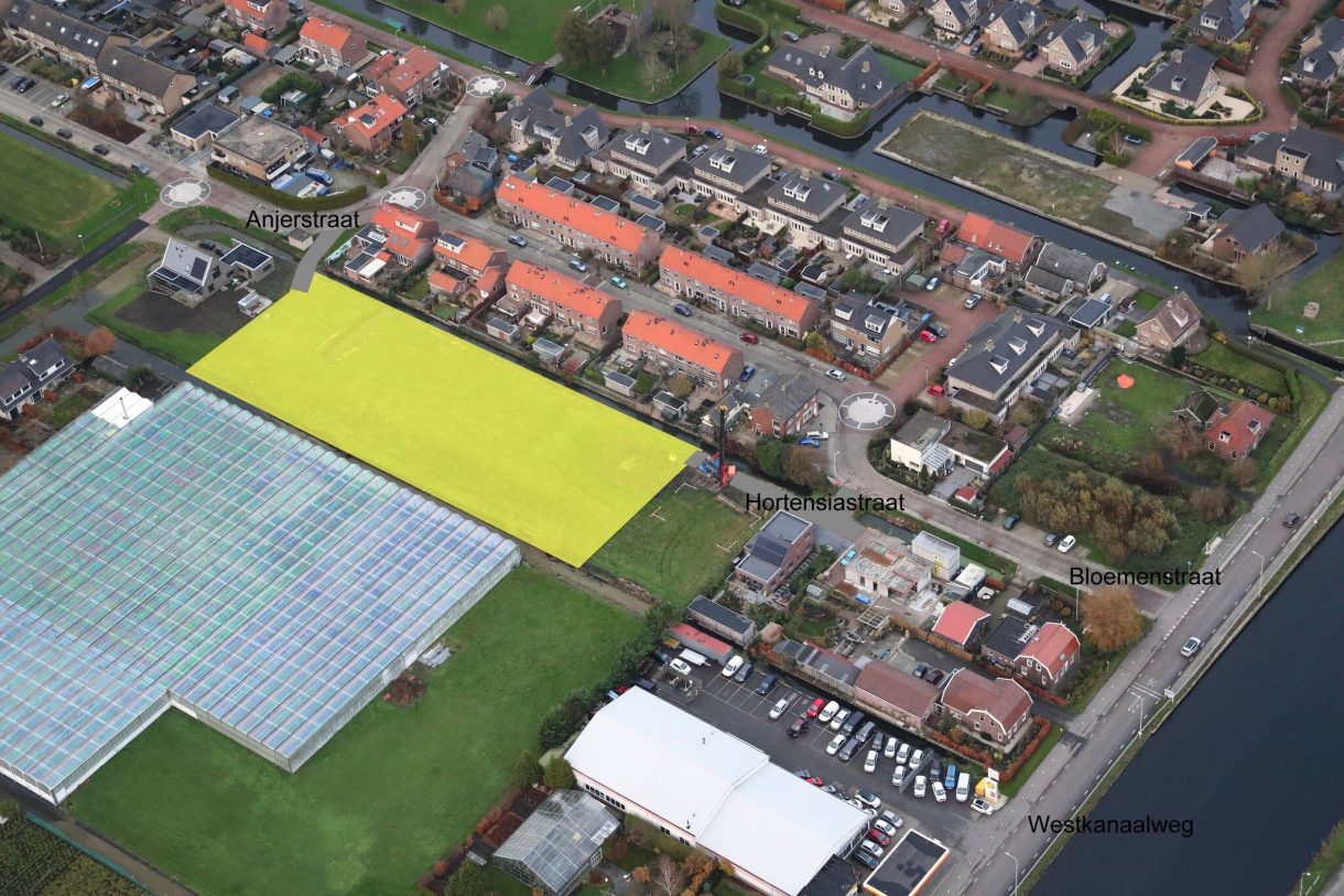 Te Koop: Foto Bouwgrond aan de Hortensiastraat 3 in Ter Aar