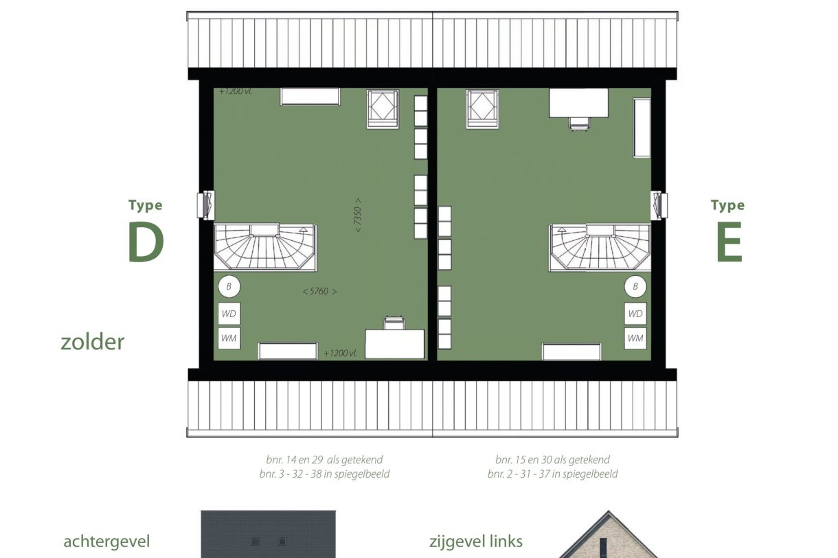 Te Koop: Foto Woonhuis aan de Bouwnummer 2 in Zutphen