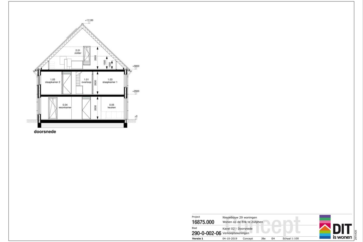 Te Koop: Foto Woonhuis aan de Bouwnummer 2 in Zutphen
