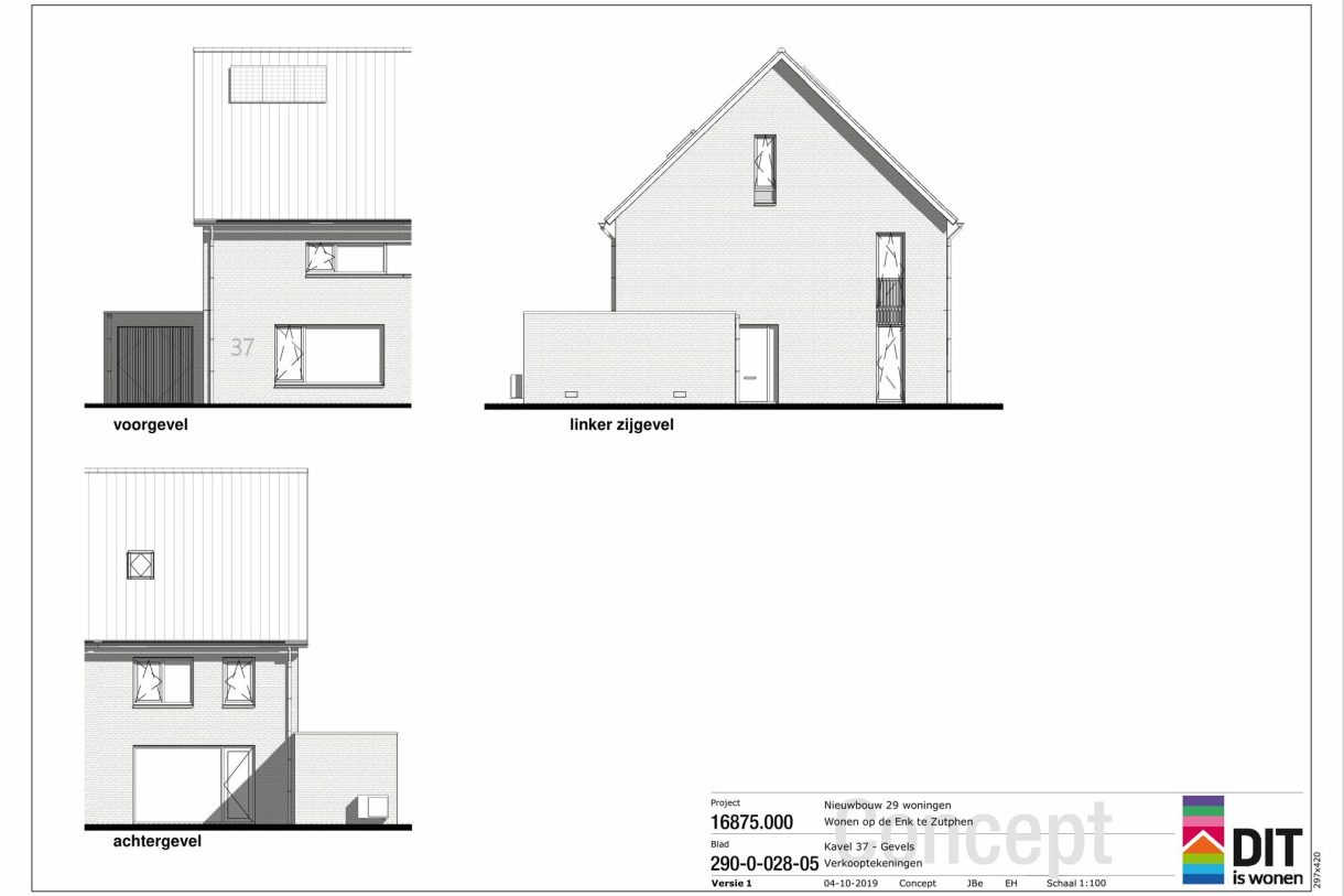 Te Koop: Foto Woonhuis aan de Bouwnummer 37 in Zutphen
