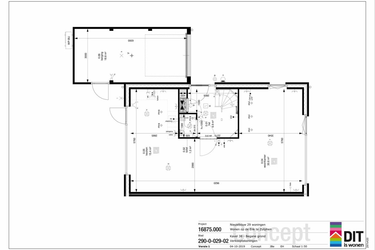 Te Koop: Foto Woonhuis aan de Bouwnummer 38 in Zutphen