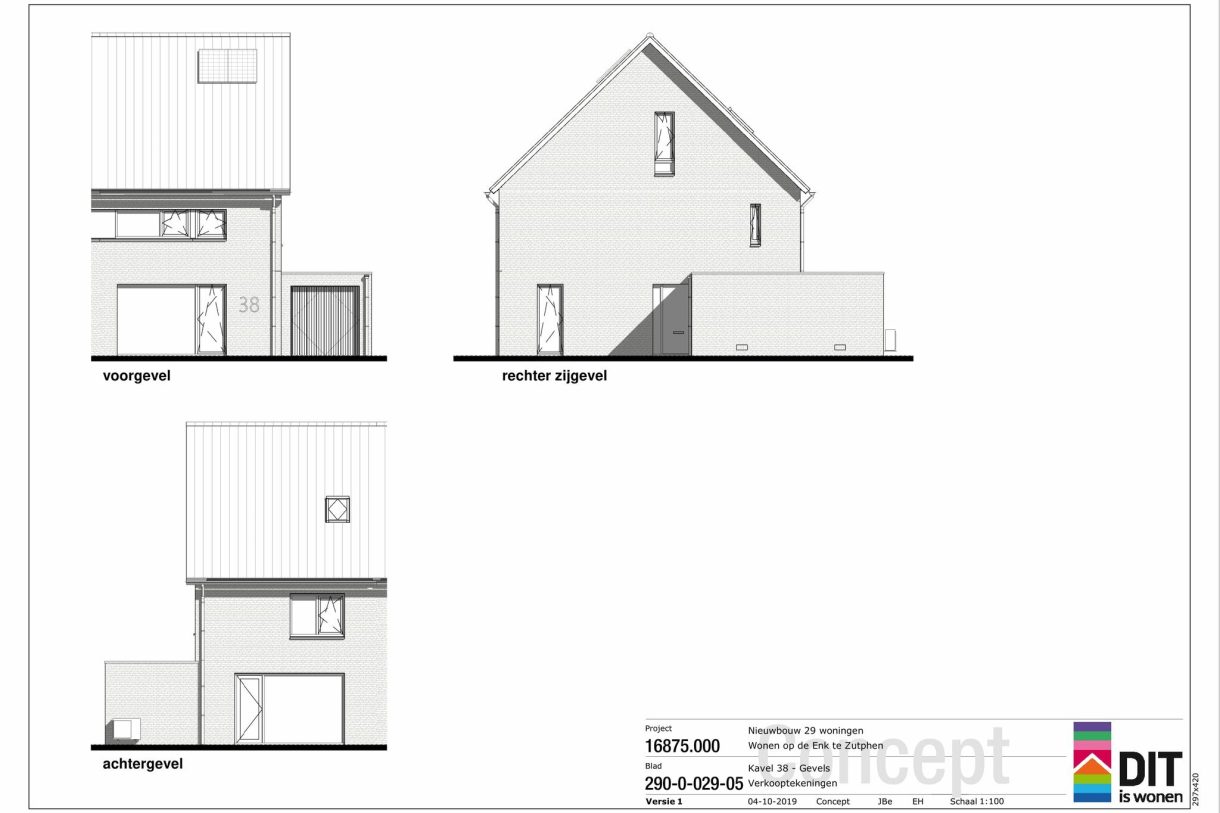 Te Koop: Foto Woonhuis aan de Bouwnummer 38 in Zutphen