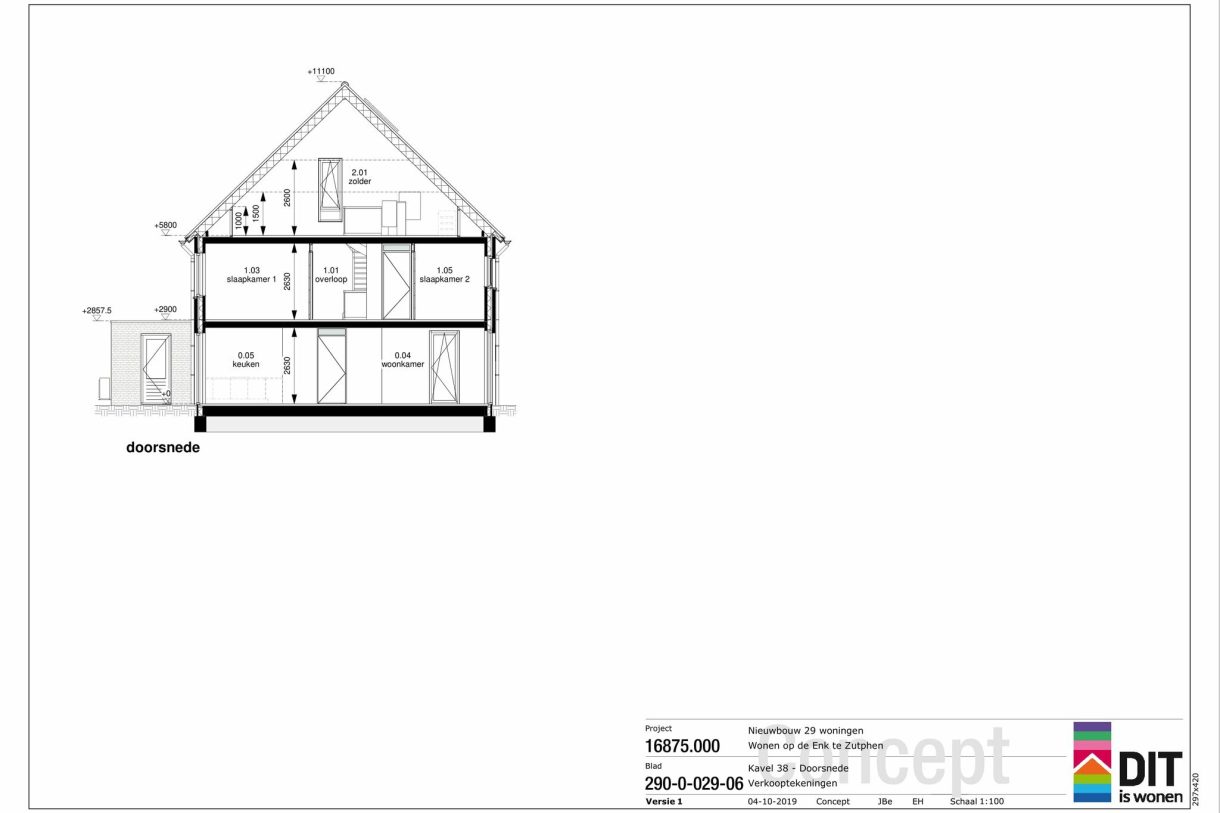 Te Koop: Foto Woonhuis aan de Bouwnummer 38 in Zutphen