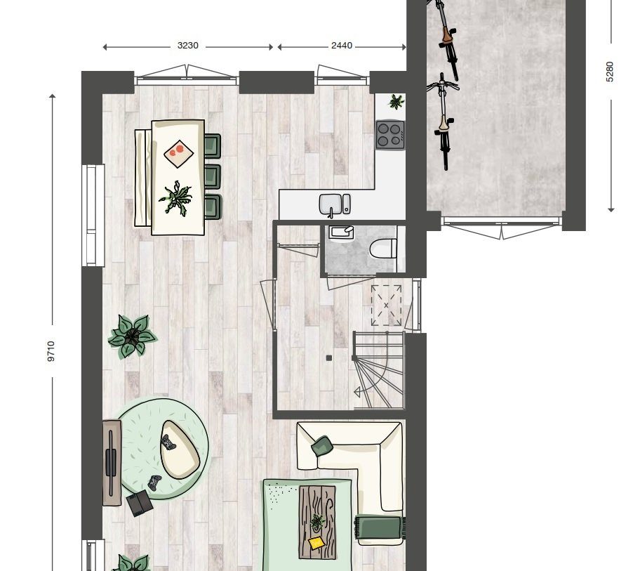 Te Koop: Foto Woonhuis aan de Vincent van Gogh 5 in Rijnsaterwoude