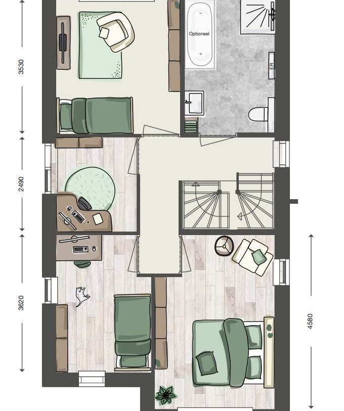 Te Koop: Foto Woonhuis aan de Vincent van Gogh 6 in Rijnsaterwoude