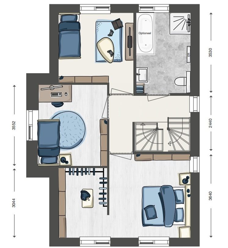 Te Koop: Foto Woonhuis aan de Johannes Vermeer Exclusief 1 in Rijnsaterwoude