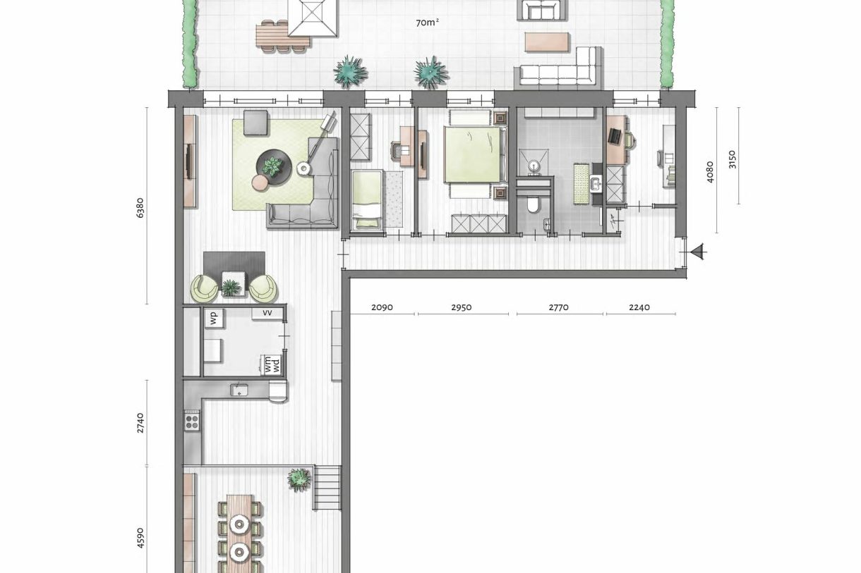 Te Koop: Foto Appartement aan de Kade Zuid in Zutphen