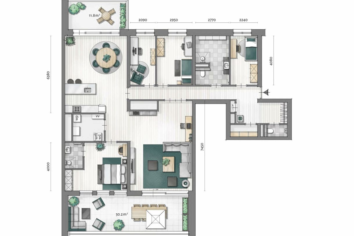 Te Koop: Foto Appartement aan de Kade Zuid in Zutphen