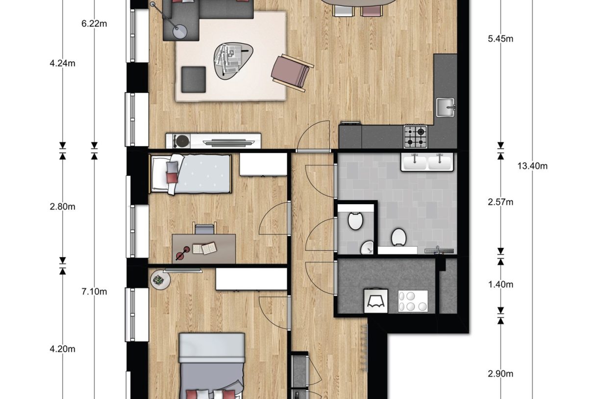 Te Koop: Foto Appartement aan de Minervasingel (bwnr. 011) 11 in Arnhem