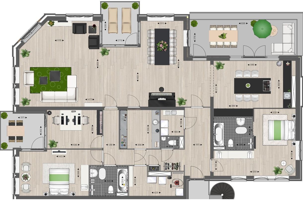 Te Koop: Foto Appartement aan de Kop van Kade 57 in Alphen aan den Rijn