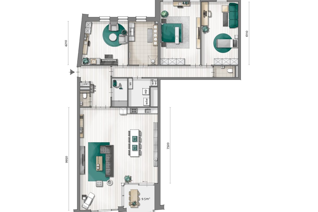 Te Koop: Foto Appartement aan de Kade Zuid in Zutphen
