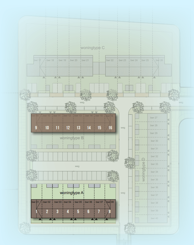 Te Koop: Foto Woonhuis aan de Woningtype A 3 in Hoogmade