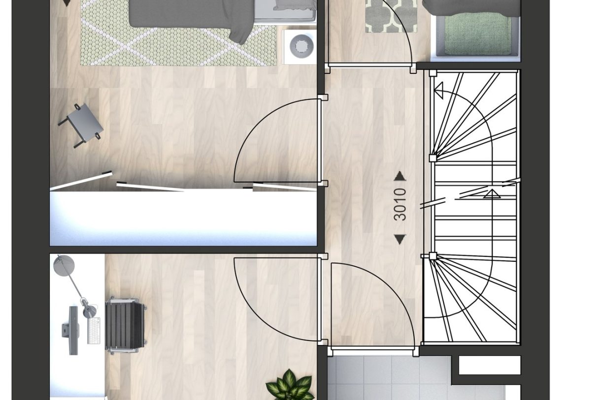 Te Koop: Foto Woonhuis aan de Woningtype B 9 in Hoogmade