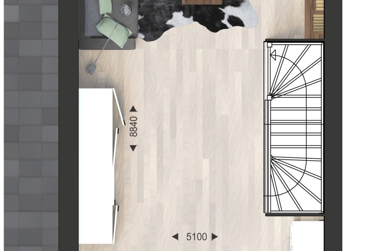 Te Koop: Foto Woonhuis aan de Woningtype B 9 in Hoogmade