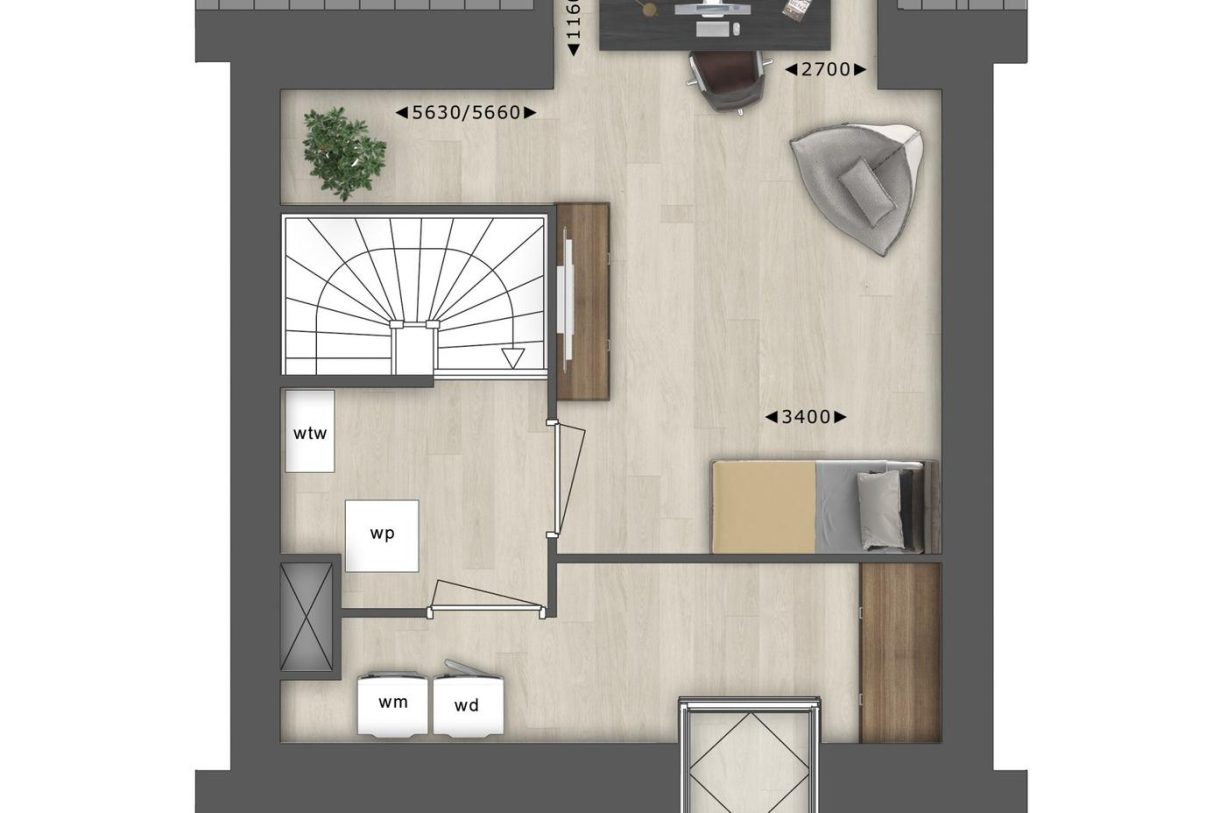 Te Koop: Foto Woonhuis aan de Waterlelie 1 in Leimuiden