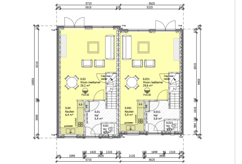 Te Koop: Foto Woonhuis aan de Dorpsstraat links 1 in Middelaar