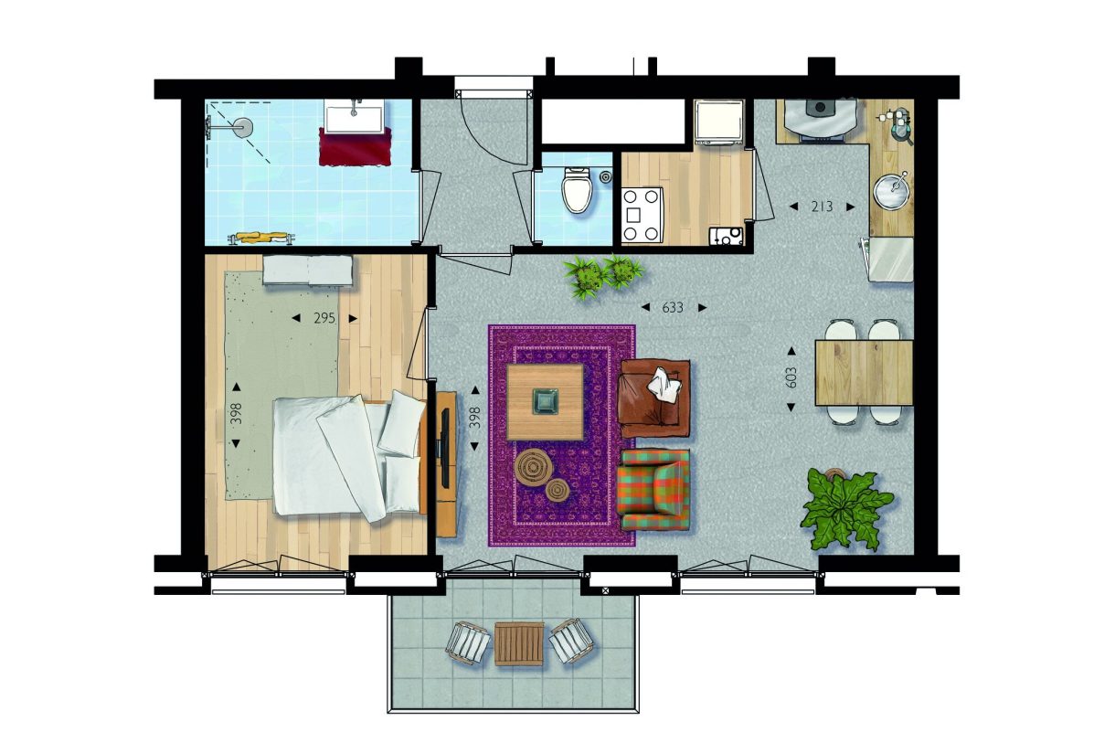 Te Koop: Foto Appartement aan de Pakhuis-West 7.02 in Tilburg