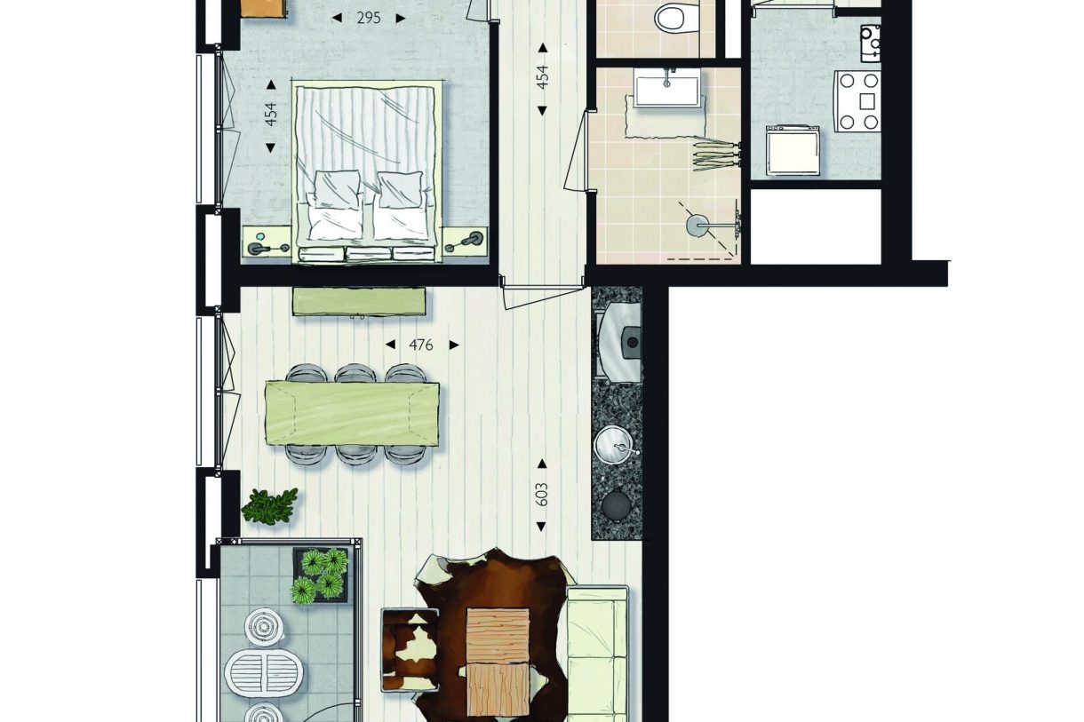 Te Koop: Foto Appartement aan de Pakhuis-West 8.01 in Tilburg