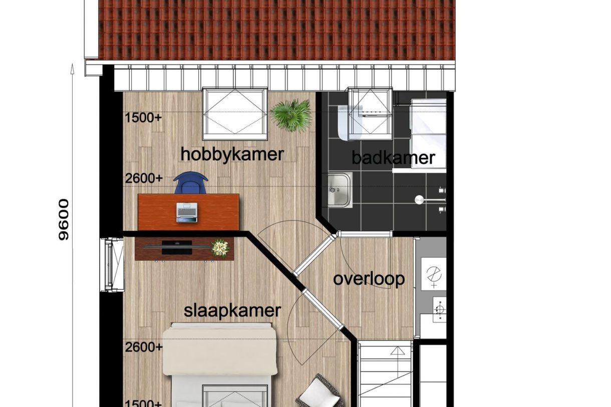 Te Koop: Foto Appartement aan de Type E-11 hoekwoning in Beilen
