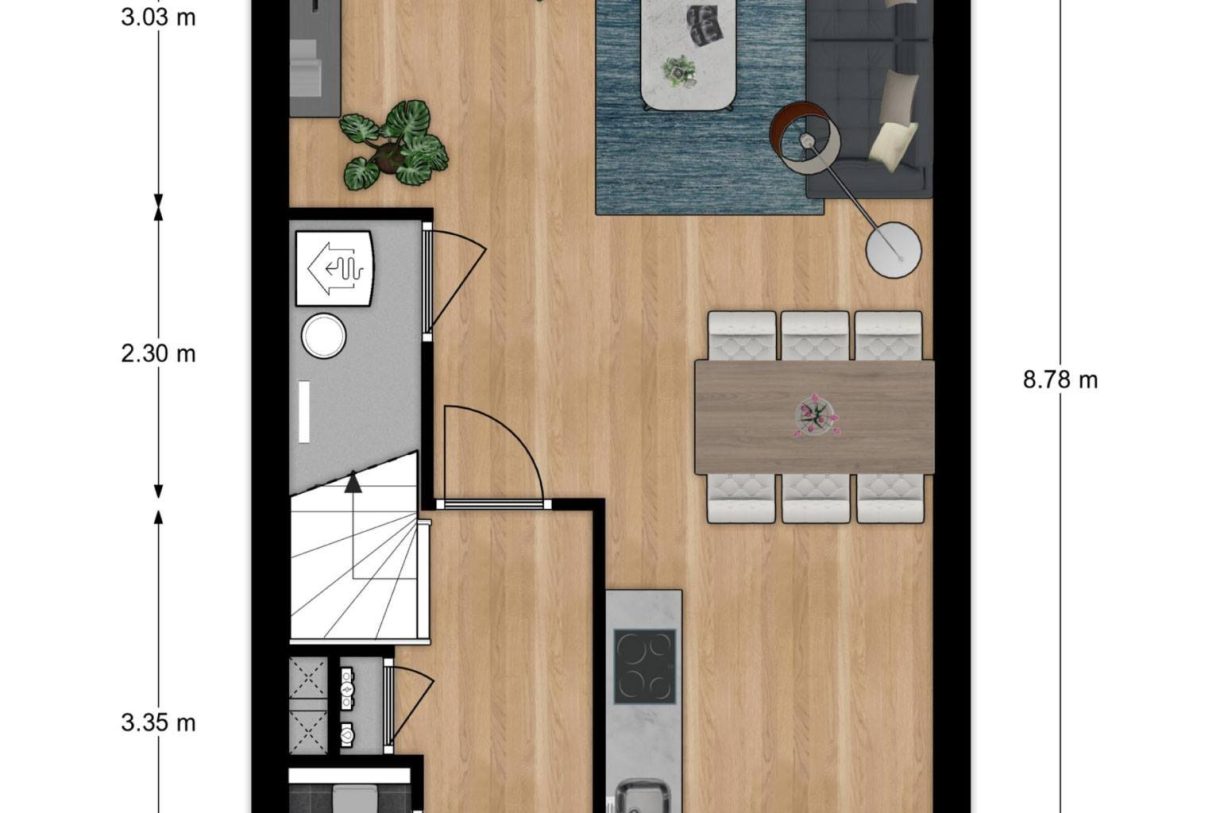 Te Koop: Foto Woonhuis aan de Hoekwoning 3 in Zutphen