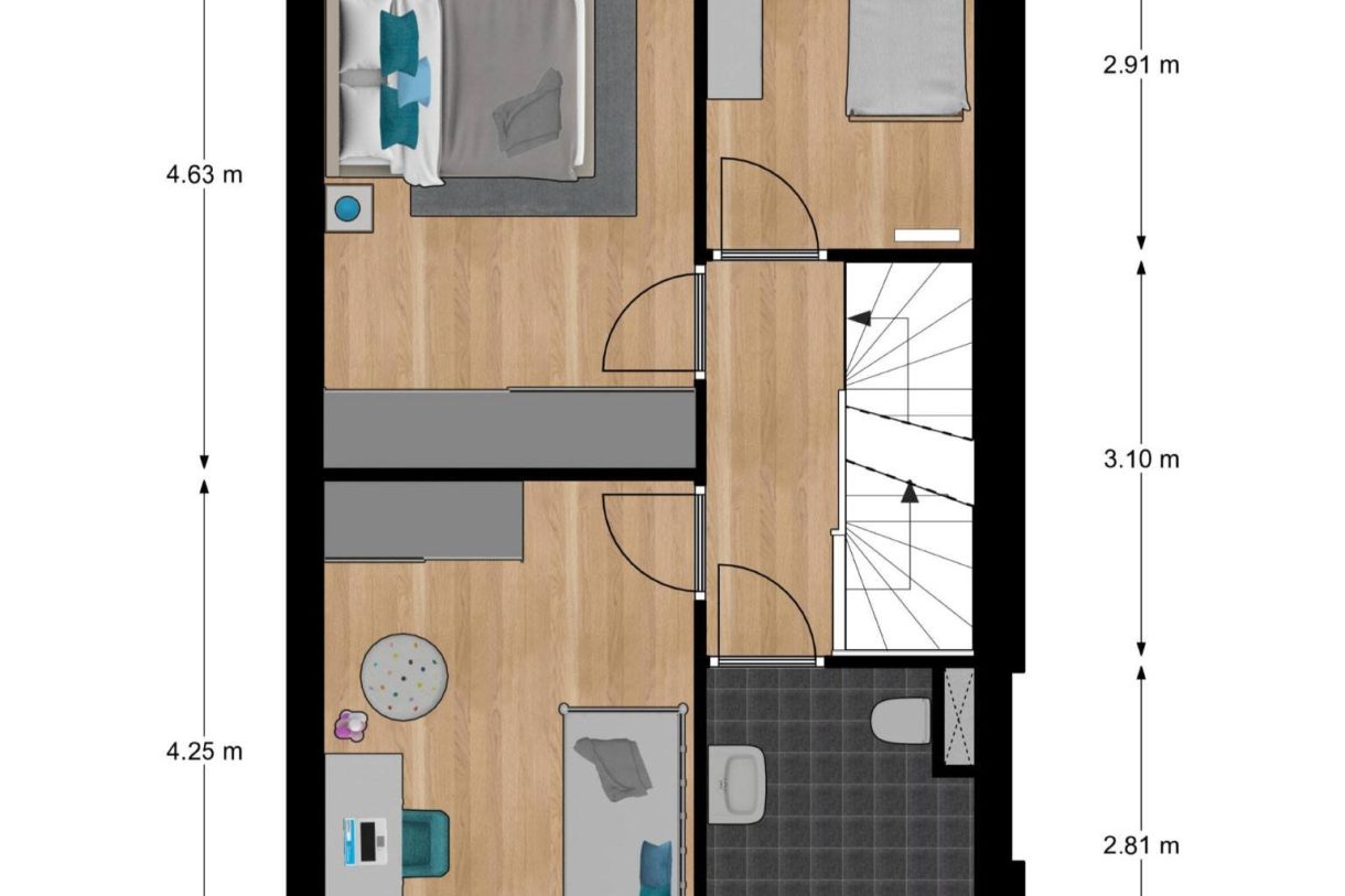 Te Koop: Foto Woonhuis aan de Hoekwoning 12 in Zutphen