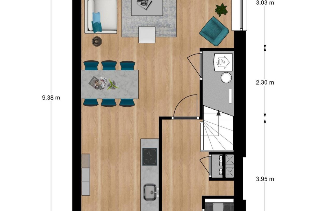Te Koop: Foto Woonhuis aan de Hoekwoning 12 in Zutphen