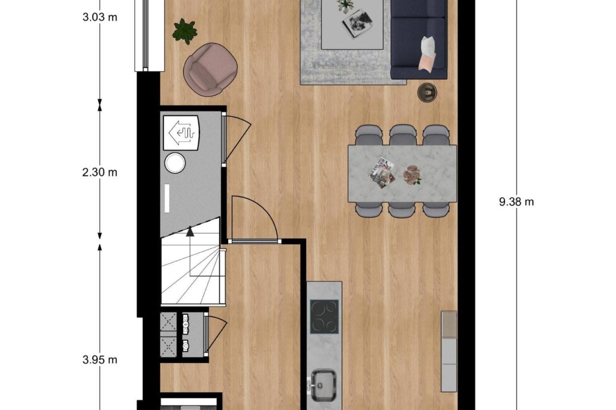 Te Koop: Foto Woonhuis aan de Hoekwoning 13 in Zutphen