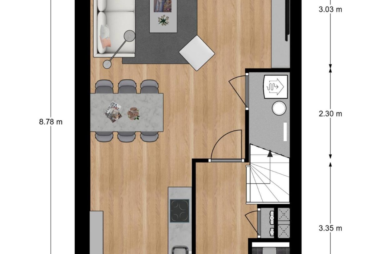 Te Koop: Foto Woonhuis aan de Hoekwoning 25 in Zutphen