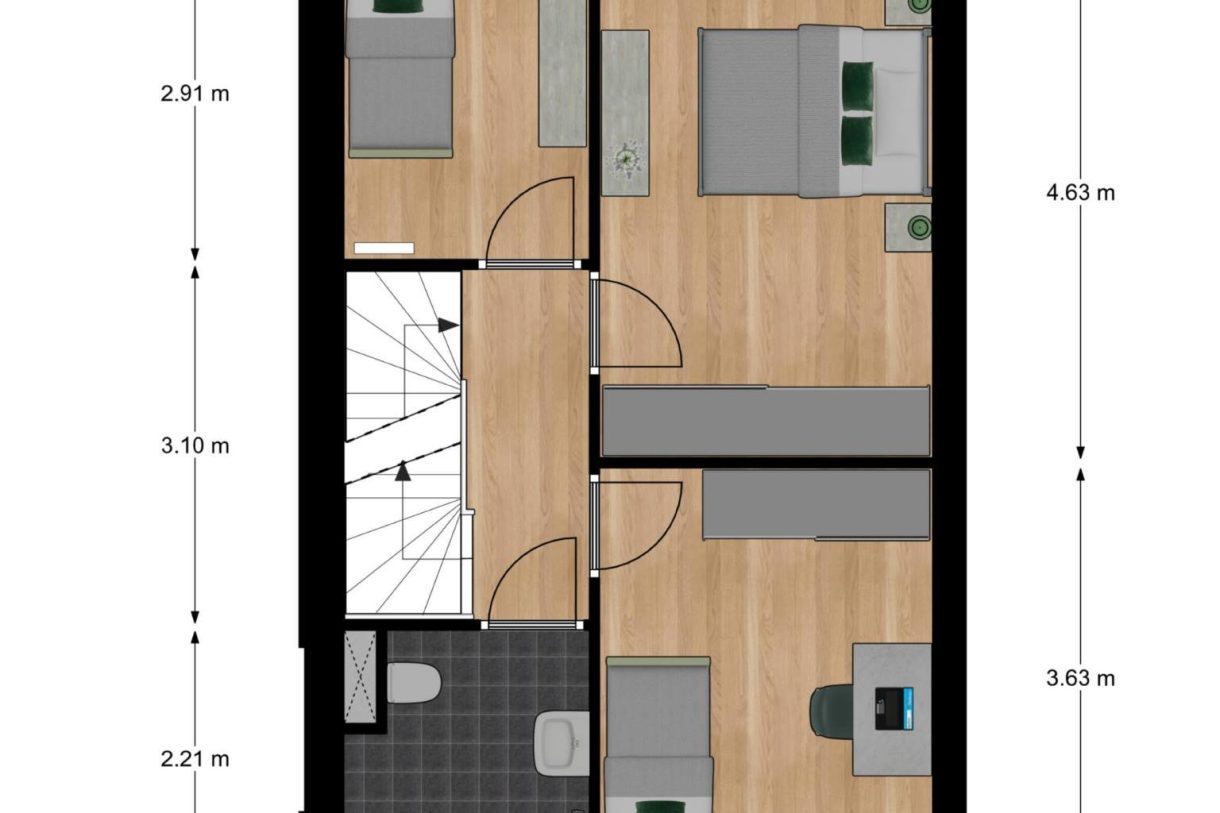 Te Koop: Foto Woonhuis aan de Hoekwoning 30 in Zutphen
