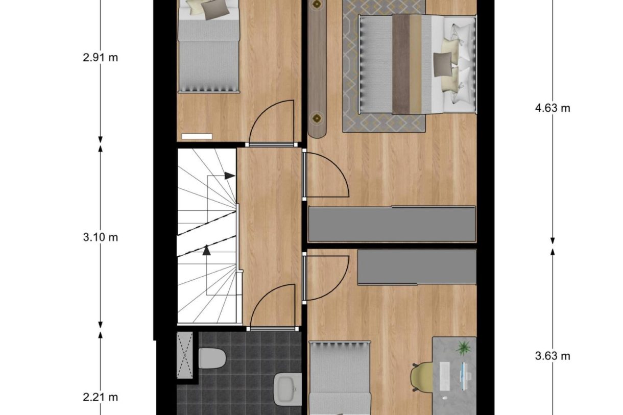 Te Koop: Foto Woonhuis aan de Hoekwoning 35 in Zutphen