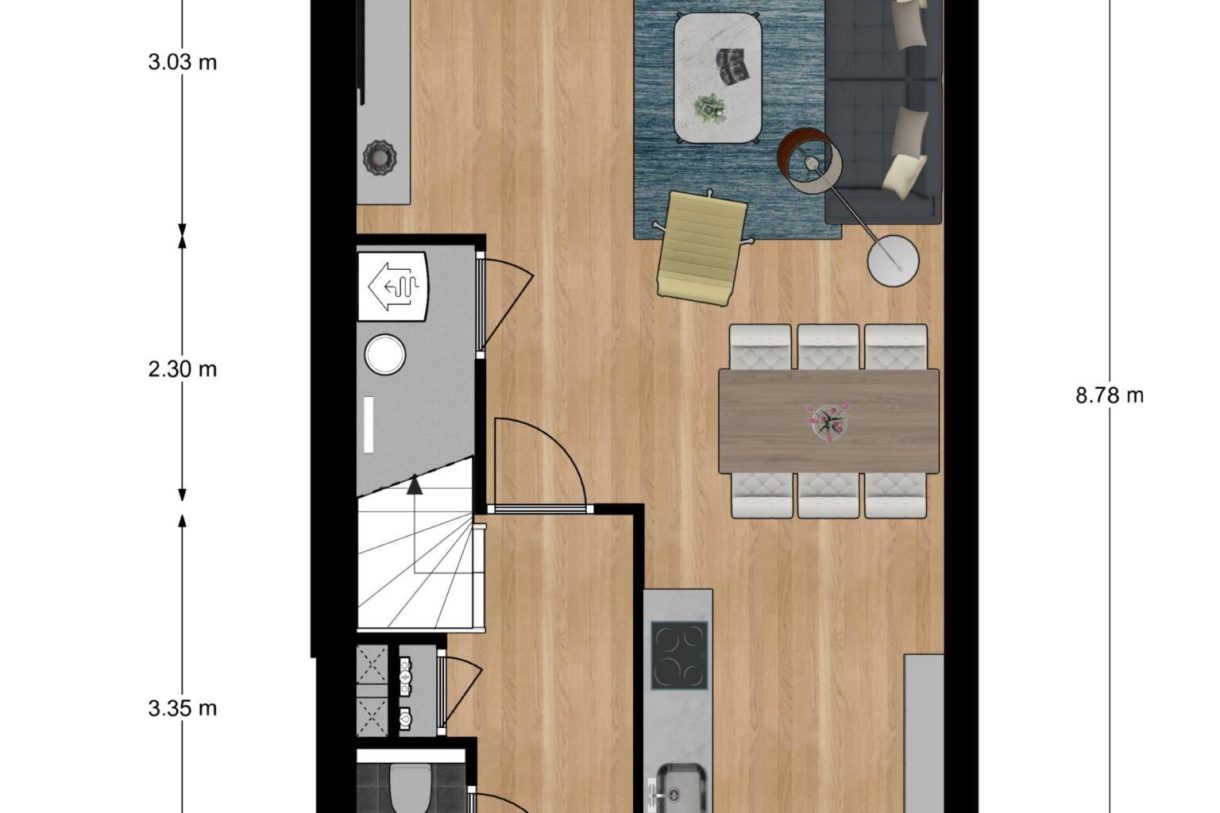 Te Koop: Foto Woonhuis aan de Hoekwoning 35 in Zutphen
