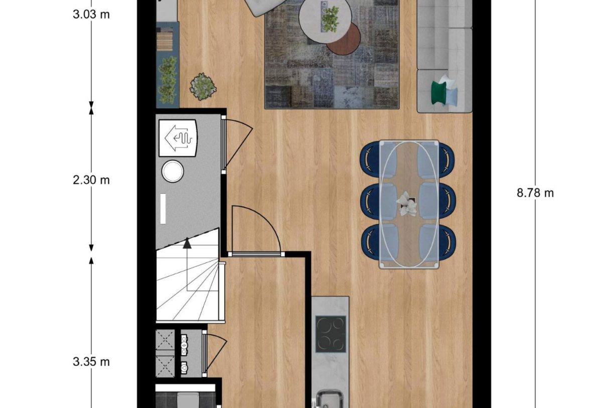 Te Koop: Foto Woonhuis aan de Tussenwoning 4 in Zutphen