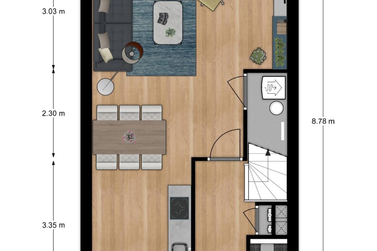Te Koop: Foto Woonhuis aan de Tussenwoning 5 in Zutphen