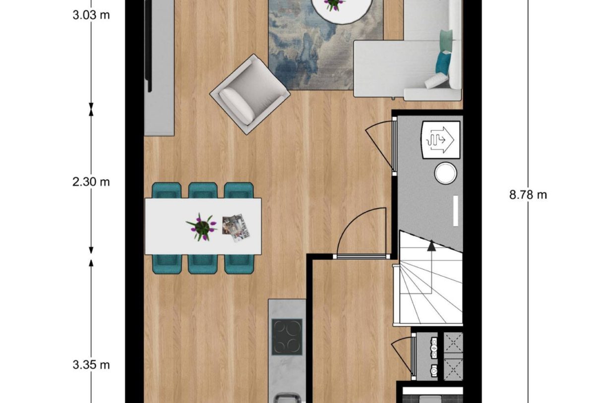 Te Koop: Foto Woonhuis aan de Tussenwoning 6 in Zutphen