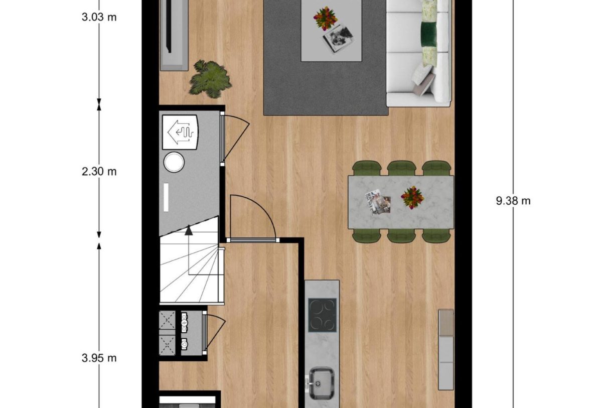 Te Koop: Foto Woonhuis aan de Tussenwoning 17 in Zutphen