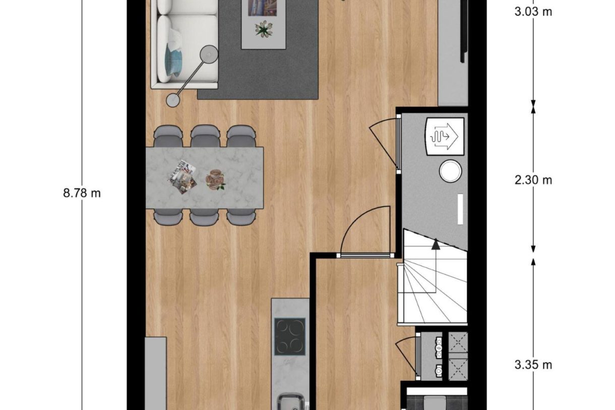 Te Koop: Foto Woonhuis aan de Tussenwoning 21 in Zutphen