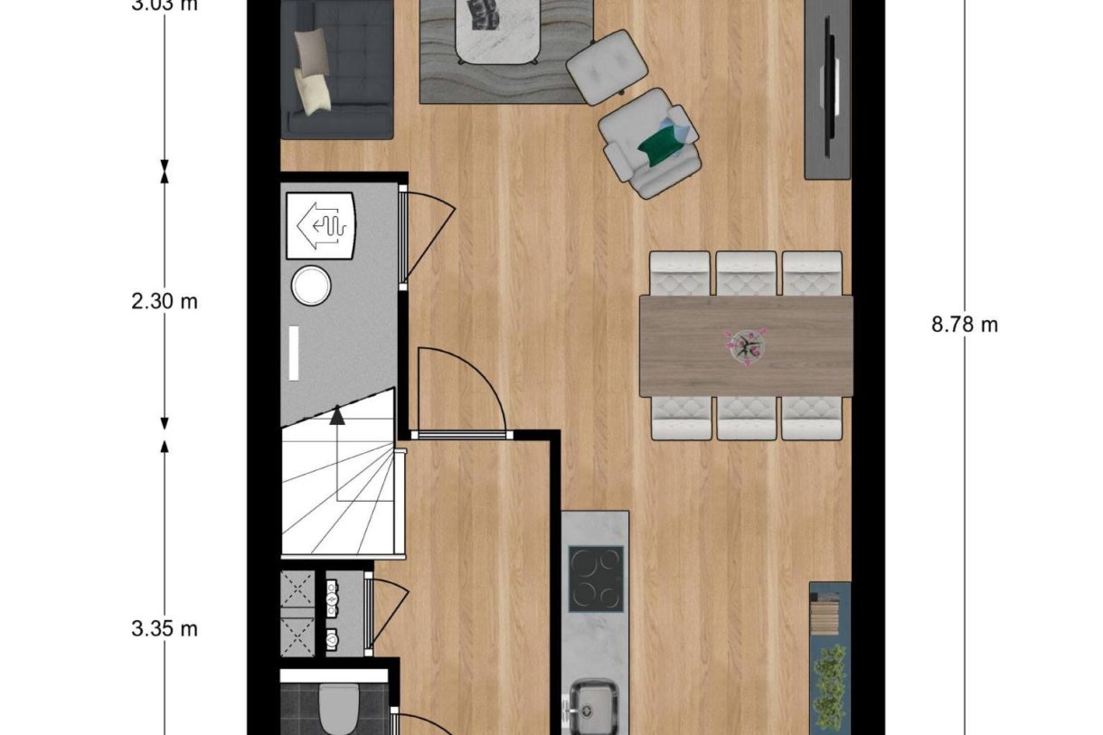 Te Koop: Foto Woonhuis aan de Tussenwoning 33 in Zutphen