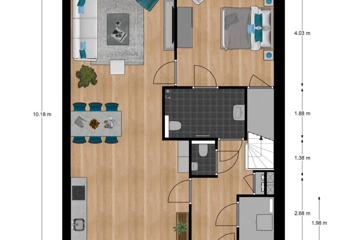 Te Koop: Foto Woonhuis aan de Levensloopbestendige hoekwoning 8 in Zutphen