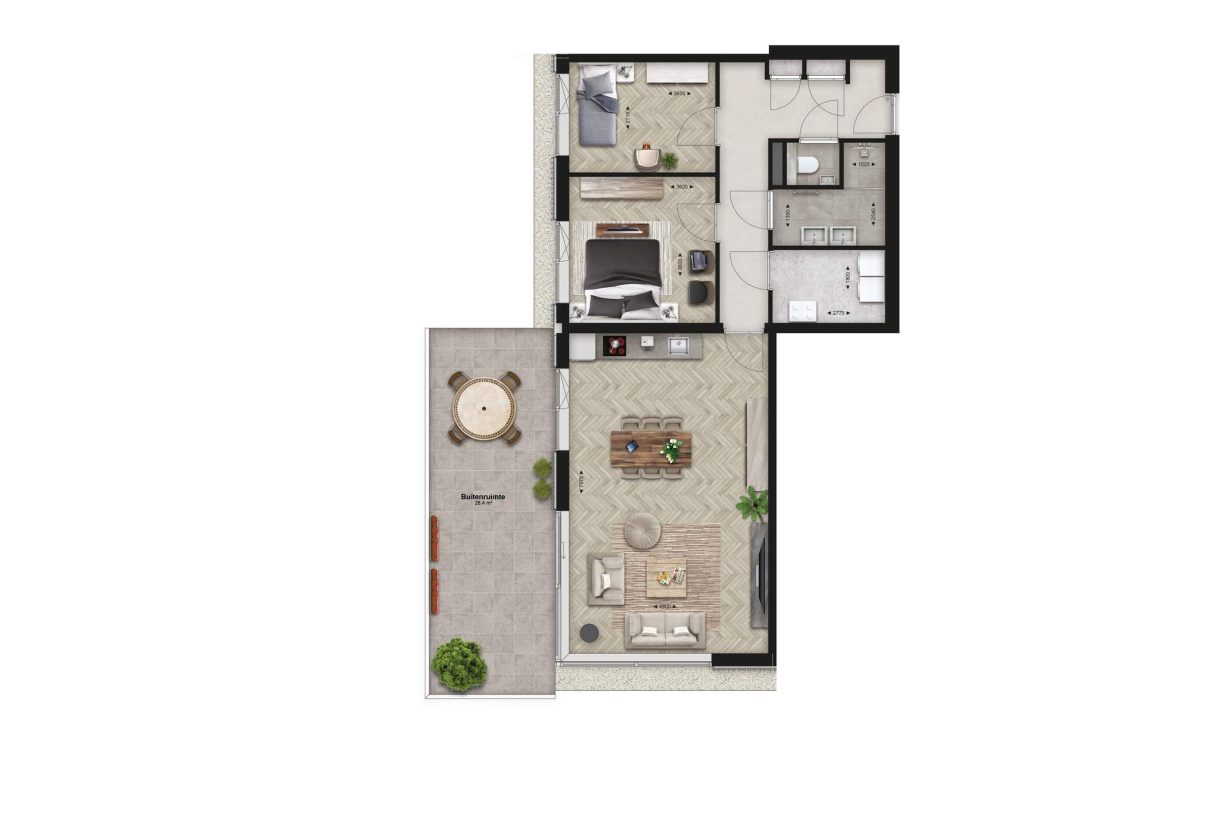 Te Koop: Foto Appartement aan de Fallingwater - Allure 44 in Lent