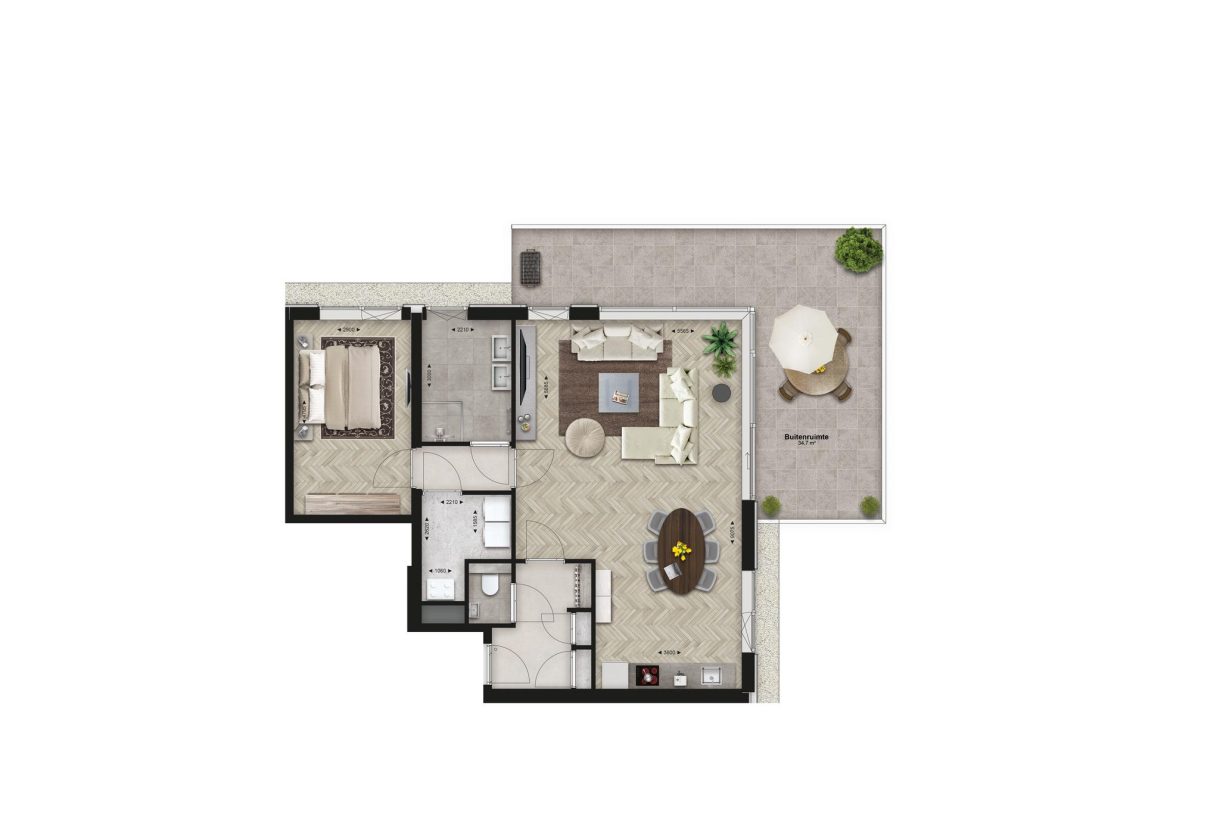 Te Koop: Foto Appartement aan de Fallingwater - Allure 46 in Lent