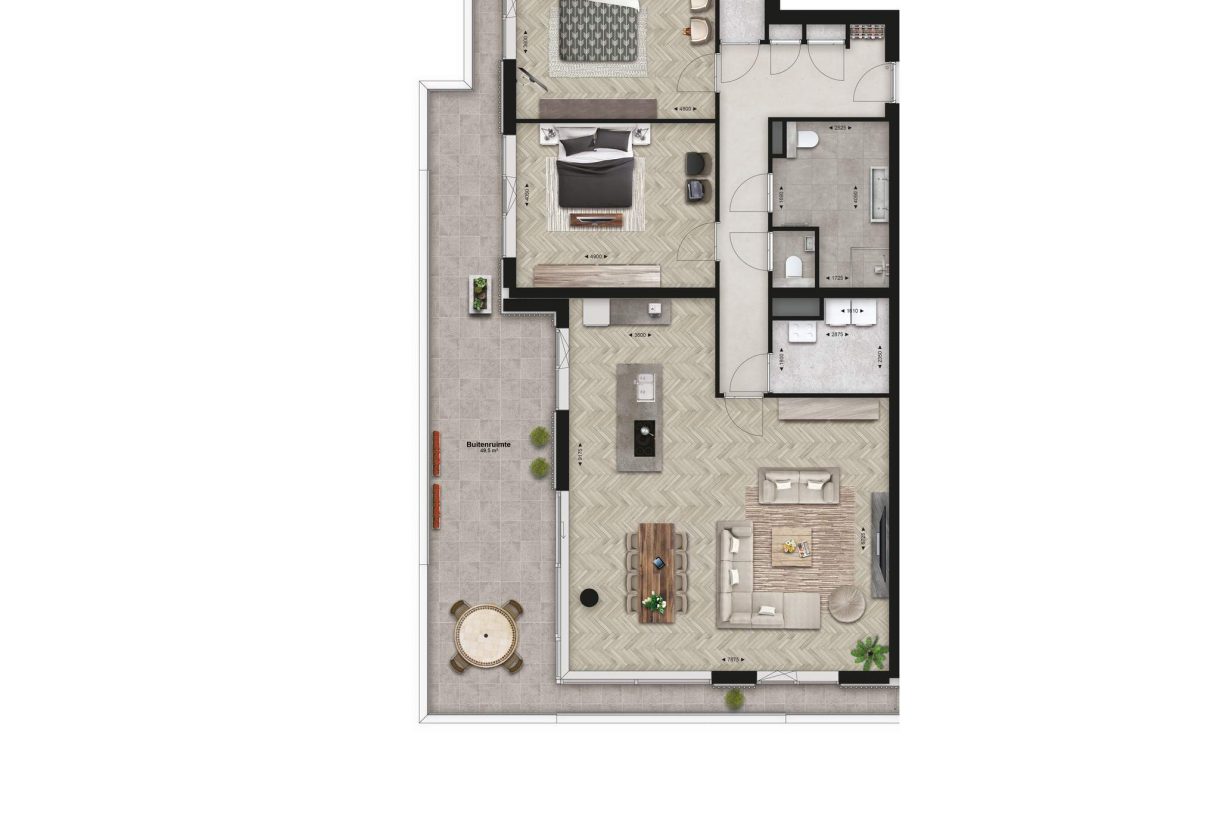 Te Koop: Foto Appartement aan de Fallingwater - Excellent 53 in Lent