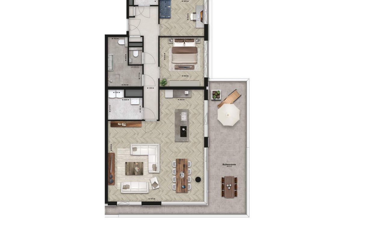 Te Koop: Foto Appartement aan de Fallingwater - Excellent 60 in Lent