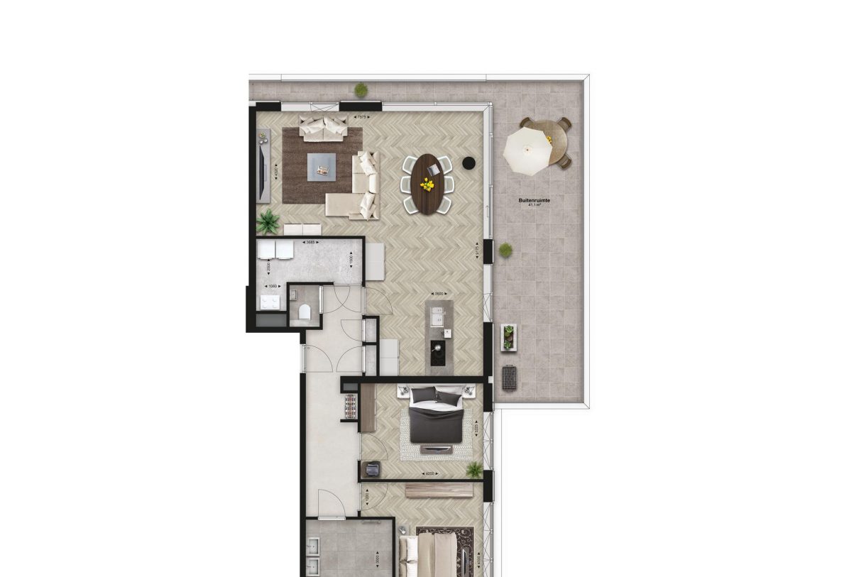 Te Koop: Foto Appartement aan de Fallingwater - Luxe 55 in Lent