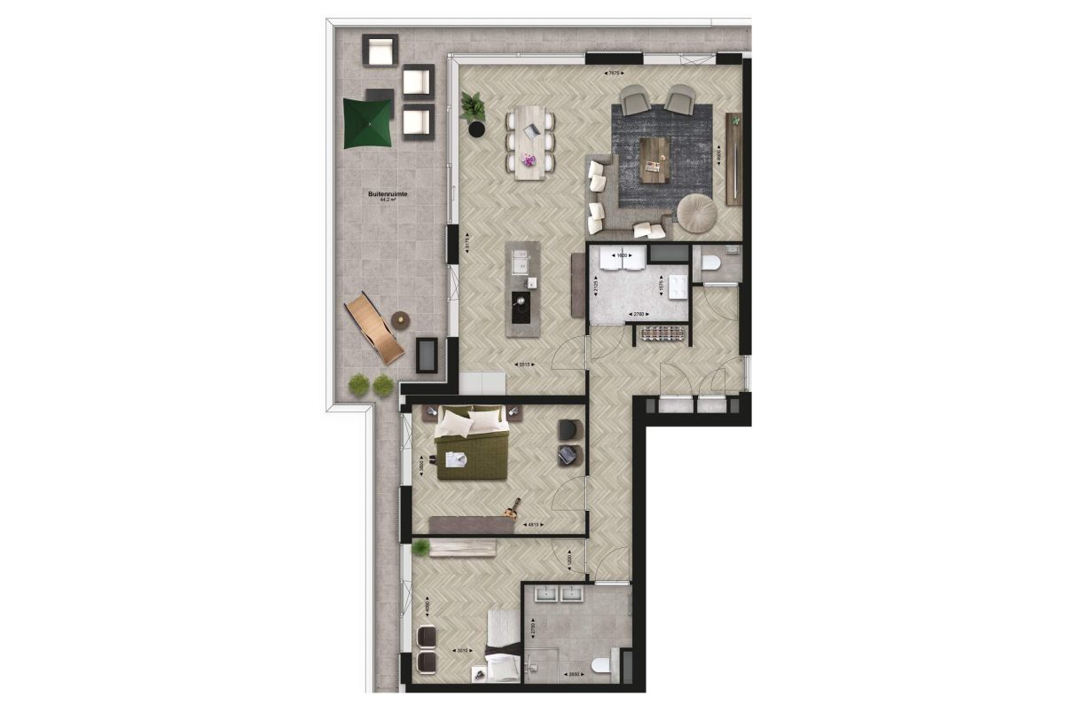 Te Koop: Foto Appartement aan de Fallingwater - Luxe 50 in Lent