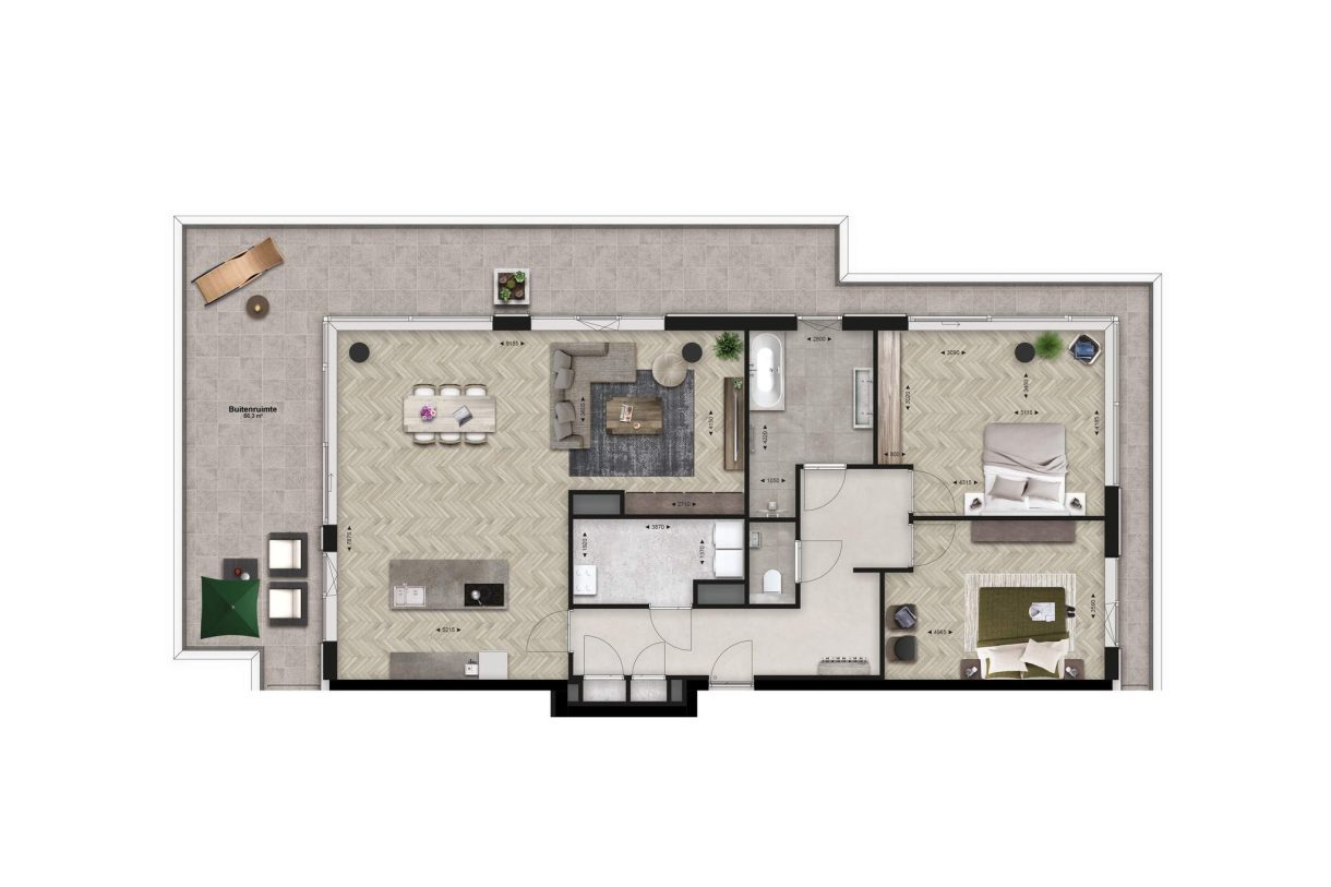 Te Koop: Foto Appartement aan de Fallingwater - Penthouse 62 in Lent