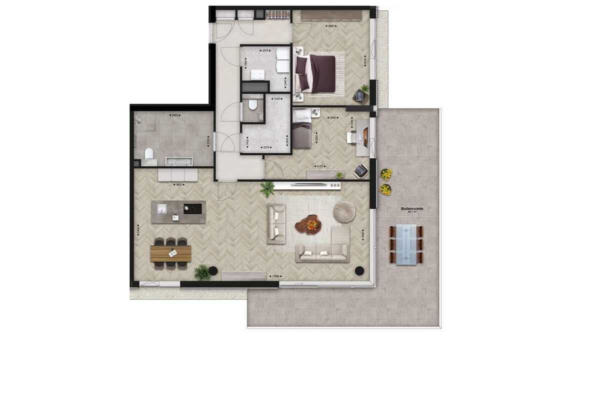 Te Koop: Foto Appartement aan de Guggenheim - Excellent 66 in Lent