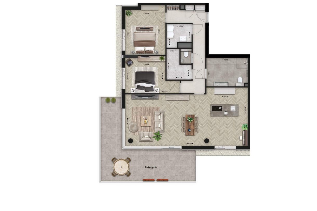 Te Koop: Foto Appartement aan de Guggenheim - Excellent 67 in Lent