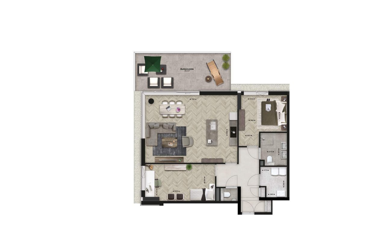 Te Koop: Foto Appartement aan de Guggenheim - Luxe 64 in Lent